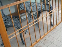 ぬらして、紙をはがしたところ。
