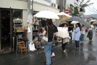 フリマ開店前