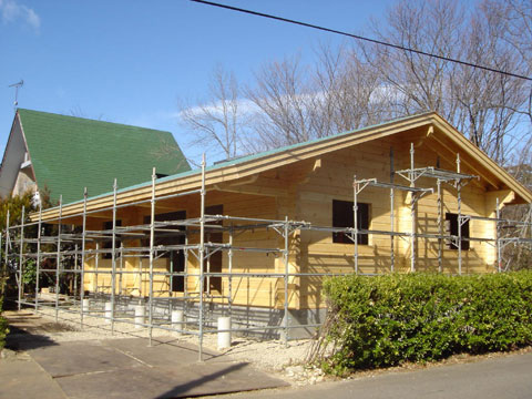 那須塩原市F様邸ログハウス