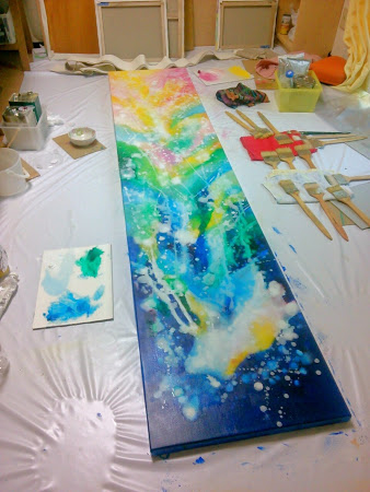 B邸作品2014作業風景1