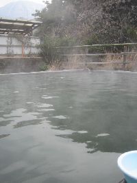 鉱泥温泉 掛け湯