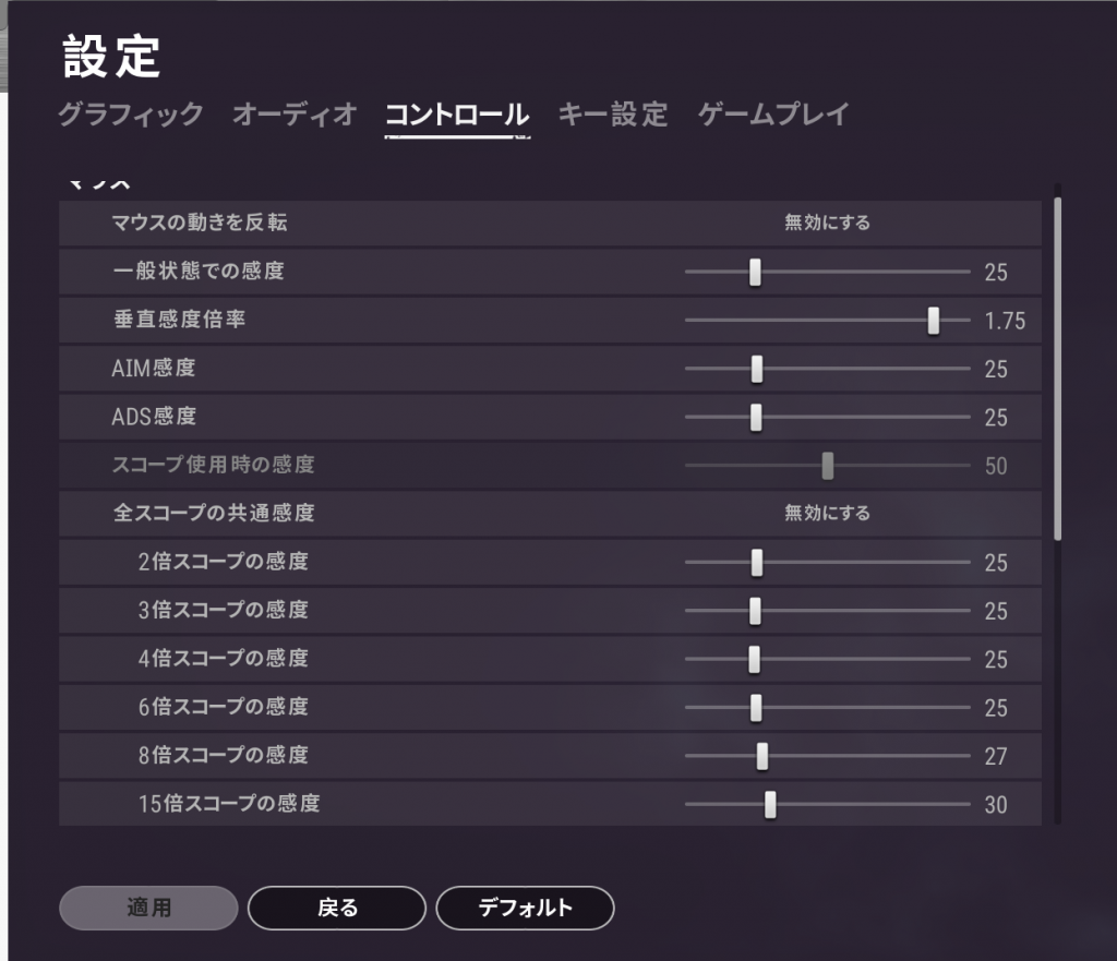 今日は何となく自分のpubgのマウス感度について書いてみる Yuuganmaの日常