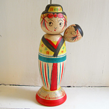 阿部進矢さん こけし 伝統こけし！ 阿部進矢15本常吉28本 伝統