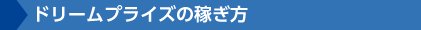 ドリームプライズの稼ぎ方
