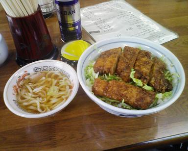 三角屋ソースカツ丼