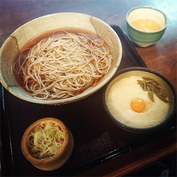 名物とろろ蕎麦