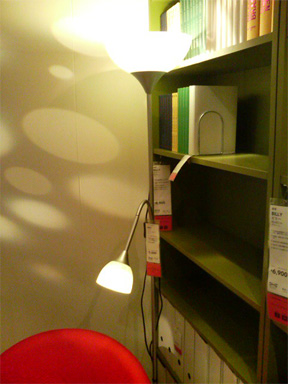 ikea スタンドガラス イケア