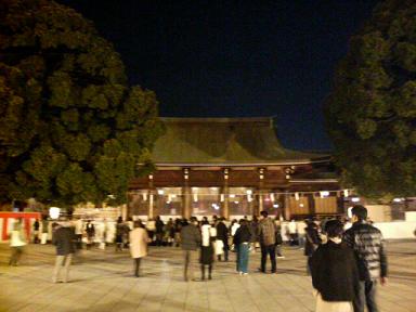 初詣 明治神宮
