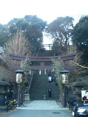 初詣 愛宕神社 出世の階段