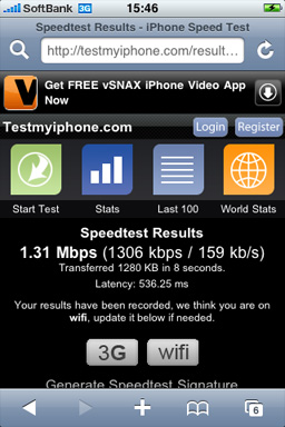 Testmyiphone.com - iPhone Speed Test