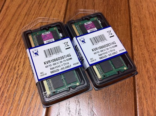 mac mini メモリ換装