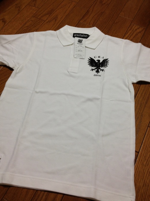 グラビテーション Damage Logo Polo-shirts