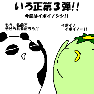 いろ正第3弾!!