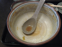 桐生うどんの完食証明