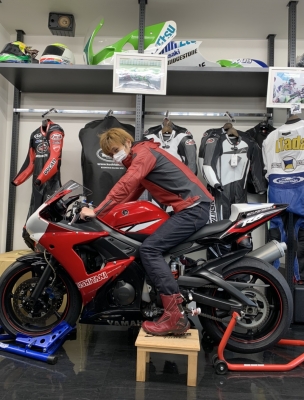 Honda Repsol バイク用革ジャケット上下ツナギ
