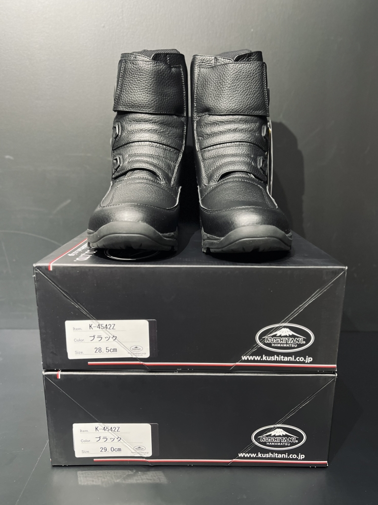 新サイズも！】K-4542Z ガルドブーツ（ブラック）が再入荷