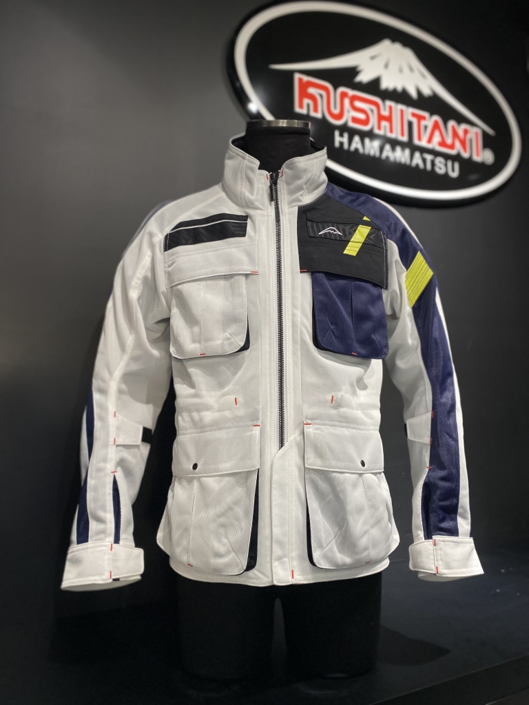 新作入荷】K-2458 フルメッシュロングジャケット：KUSHITANI 西宮店