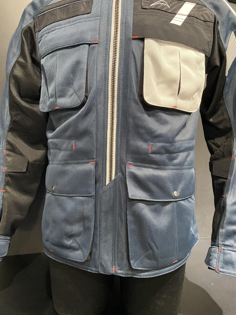 新作入荷】K-2458 フルメッシュロングジャケット：KUSHITANI 西宮店