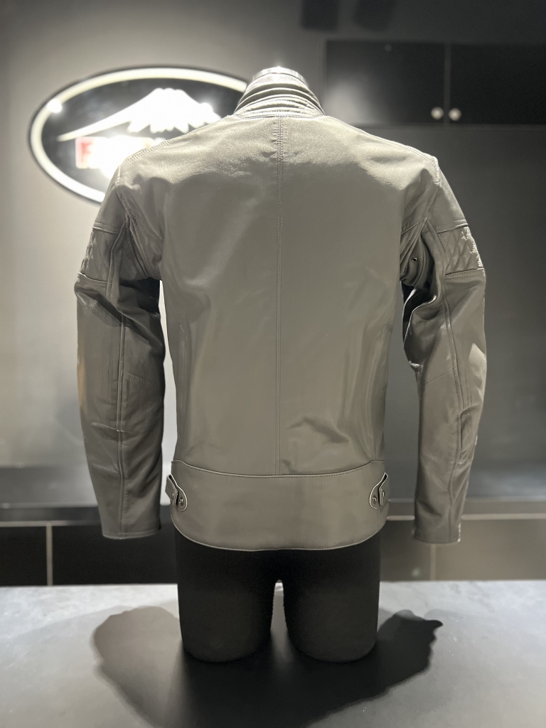 新作入荷】K-0731 アーカナレザーブリーズジャケット：KUSHITANI 西宮 