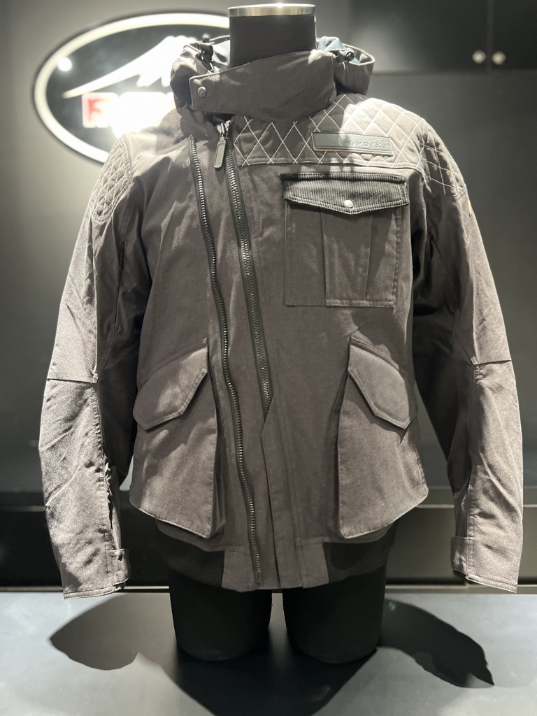 新作入荷】K-2459W 46worksアーカナフードジャケット：KUSHITANI 西宮