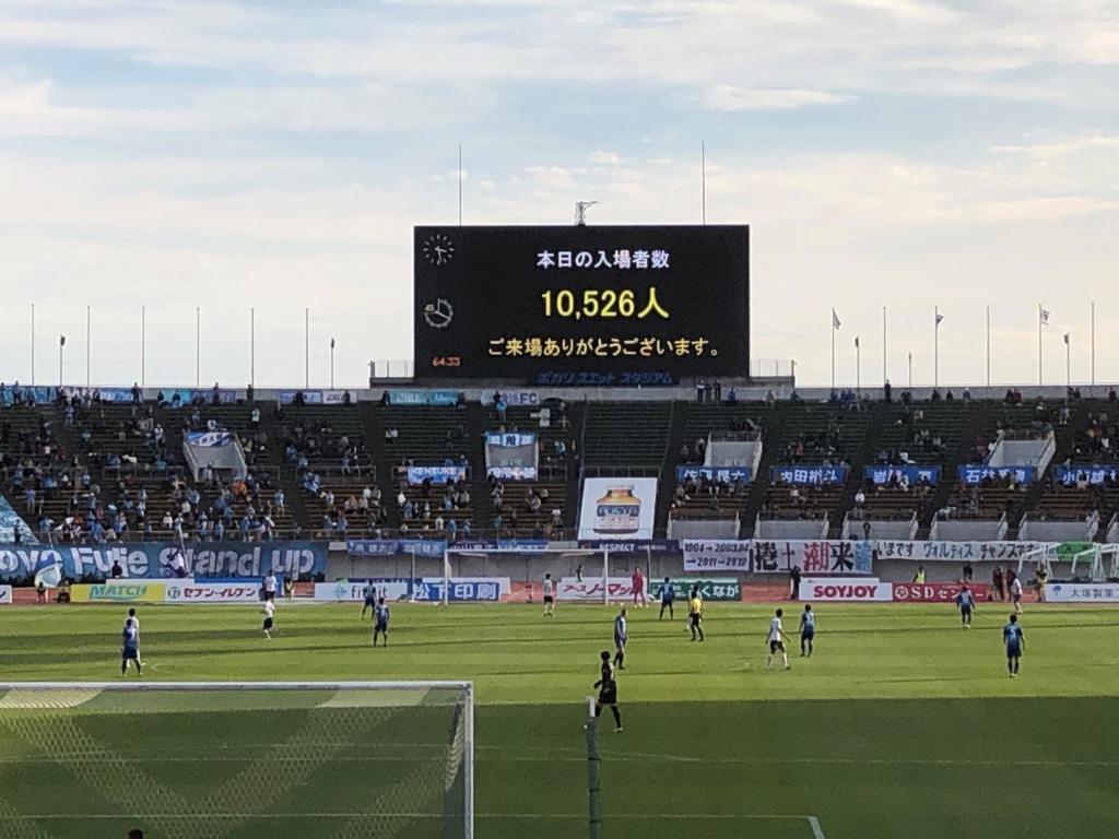 横浜fc戦 似顔絵ブログのようなもの