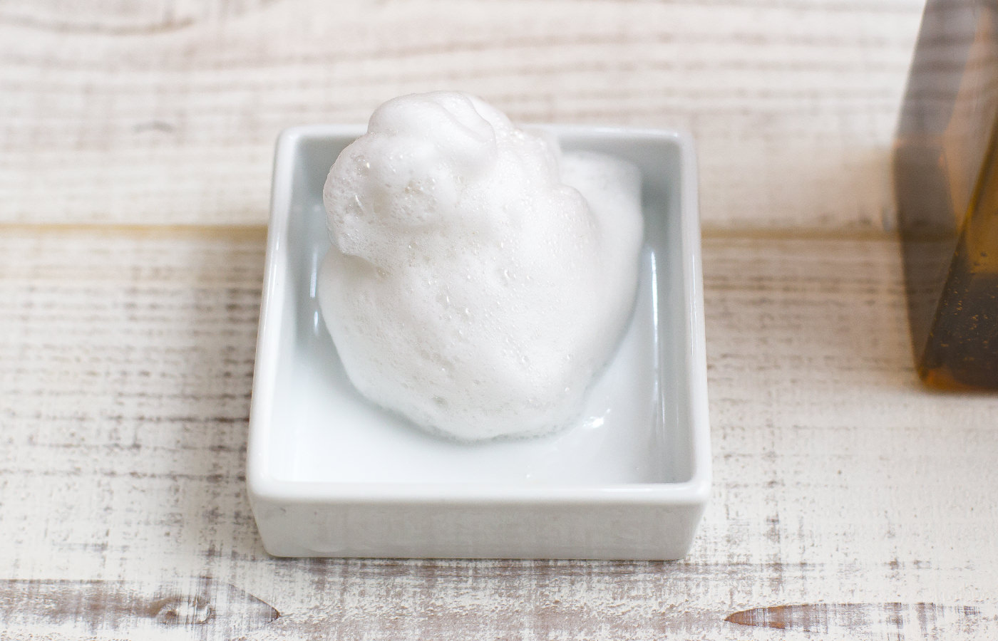 haruシャンプーの泡立ち
