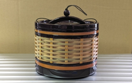 渓流、本流、餌入れ 孟宗竹 餌箱 渓流 本流用