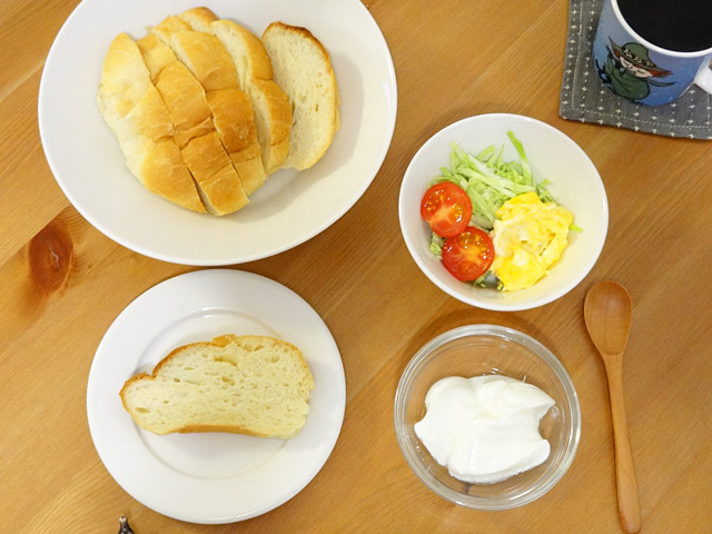 週末の朝ごはん