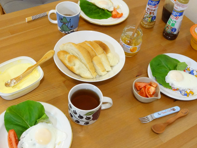 週末の朝ごはん