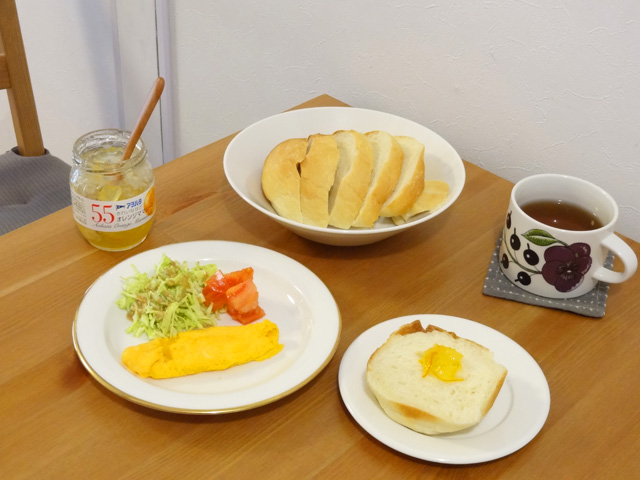 週末の朝ごはん