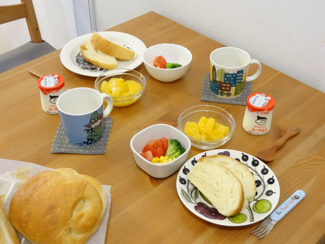 週末の朝ごはん