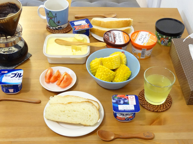 週末の朝ごはん