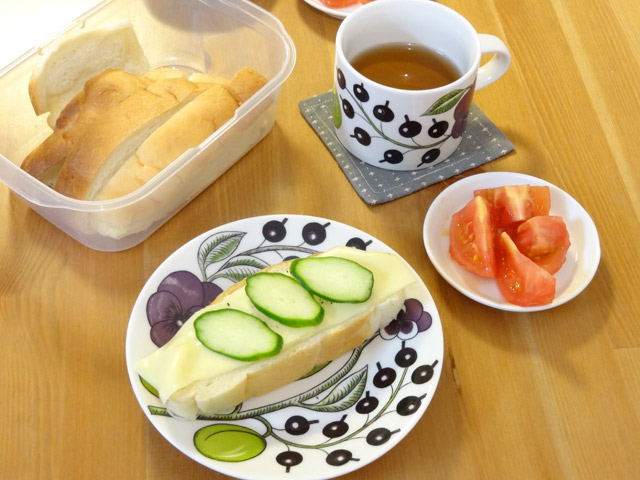 週末の朝ごはん