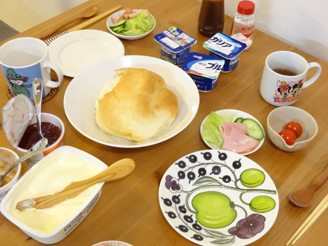 週末の朝ごはん