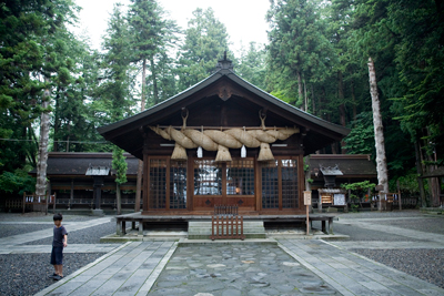 長野県,諏訪大社,下社