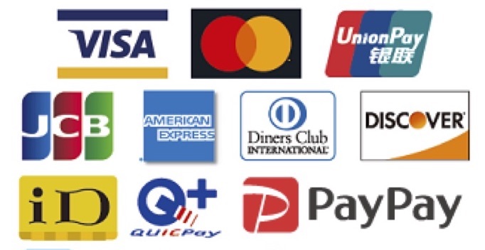 VISA/MasterCard/AMERICAN EXPRESS