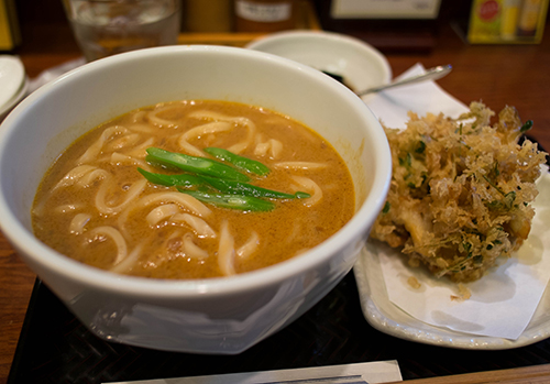 巣鴨初詣/古奈屋のカレーうどん