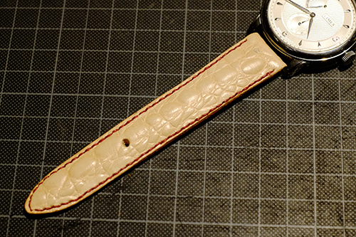 LIMES用手縫の革ベルト4