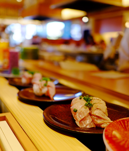 “なごやか亭” 帯広大通店の寿司2