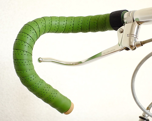 VIVA/BROOKS BarTape Apple GreenとBillion ギドネットレバー 1