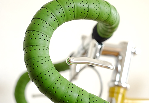 VIVA/BROOKS BarTape Apple GreenとBillion ギドネットレバー 2