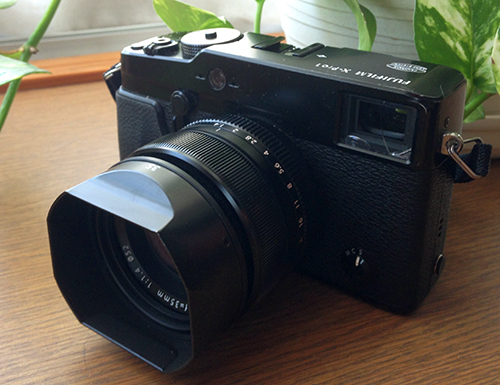 X-Pro1+XF35mmF1.4+フード