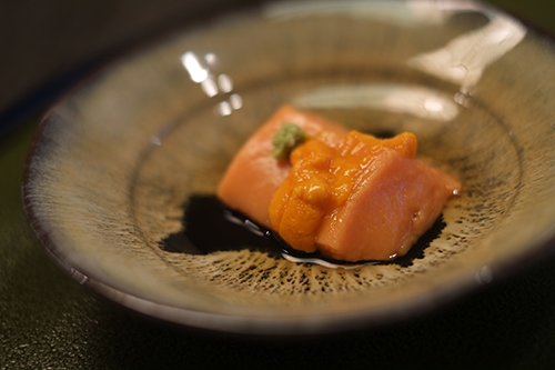 ホテル日航東京/喜寿お祝い食事2