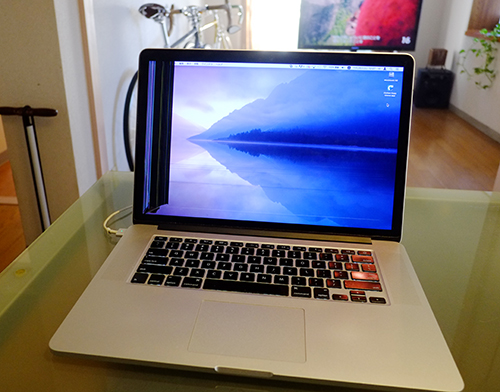 画面割れ/MacBook pro 2016/15in/512GB/16GB/i7