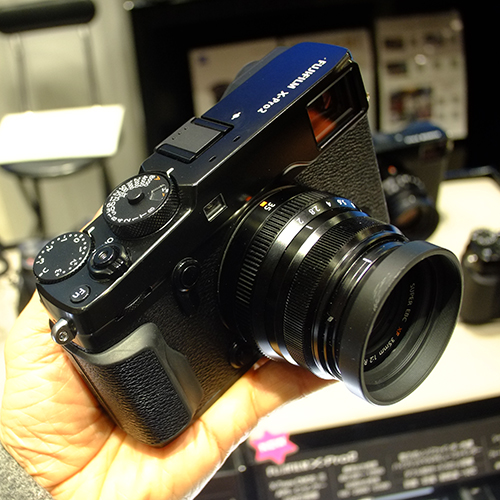 X-Pro2発表。フジフイルムスクエアにて