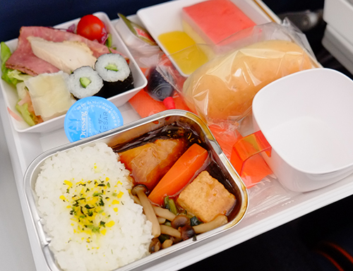 アエロフロート/機内食1