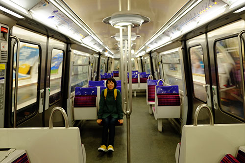 メトロ12号線車内