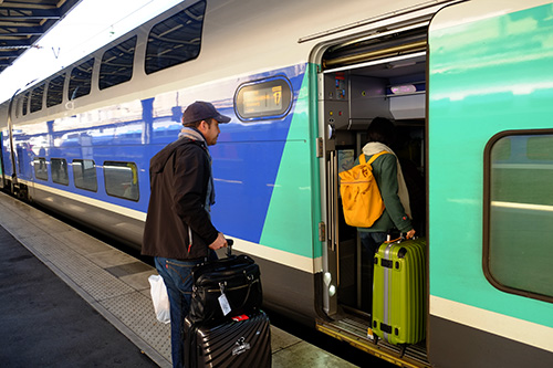 パリ東駅TGV2