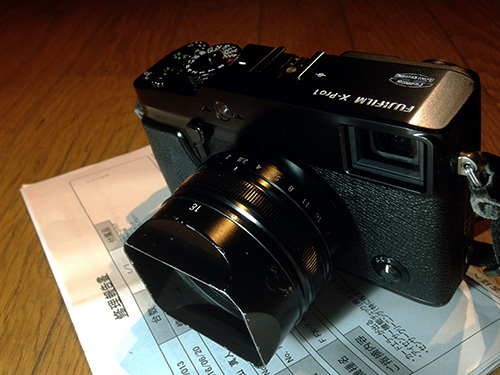 傷だらけだったX-Pro1が!? | blog di moriy