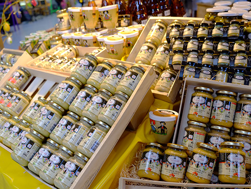アルザスコルマール/1日目/午前中/旧市街地/屋内市場(屋内店舗2)